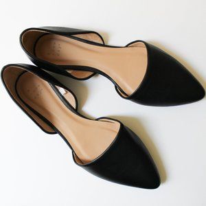 NWOT A New Day Women's Rebecca Black Ballet Flats Size 9.5
